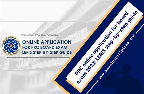 PRC Online Application: PRC LERIS Guide.
